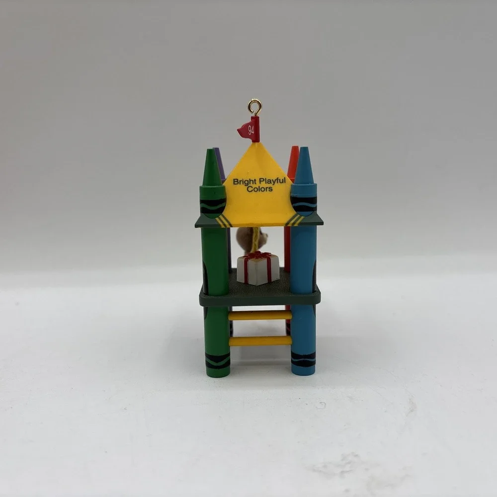 Hallmark Keepsake Ornament 1994 Bright Playful Colors 6th In Crayola Series EUC